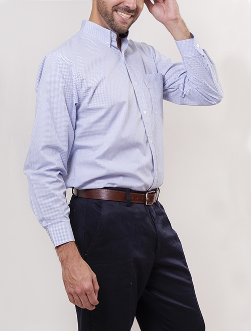 Camisa Manga Larga Cuadros 1a