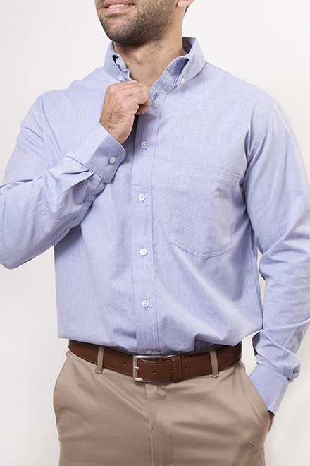Camisa Manga Larga Oxford 1b