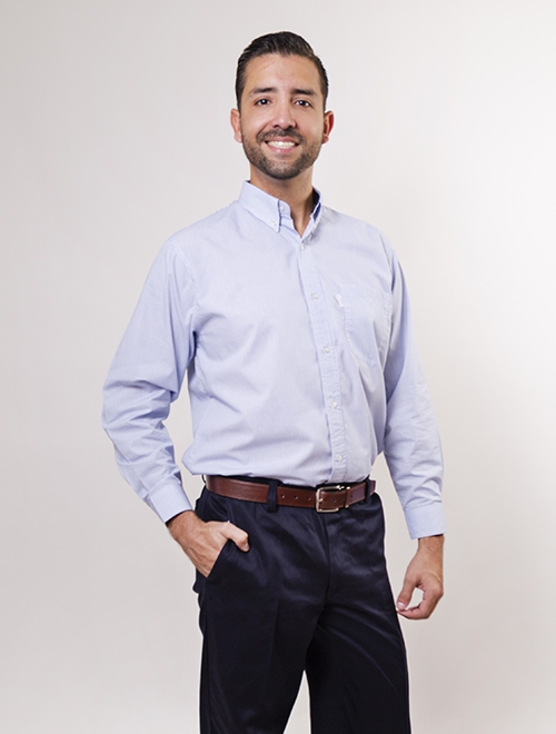 Camisa Manga Larga Oxford 3a