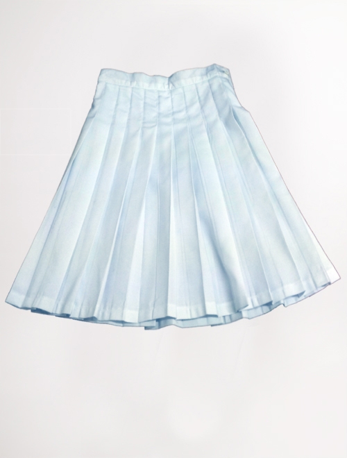 2-FALDA BLANCA-PLISADA