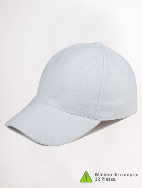 Gorra gabardina premium blanco