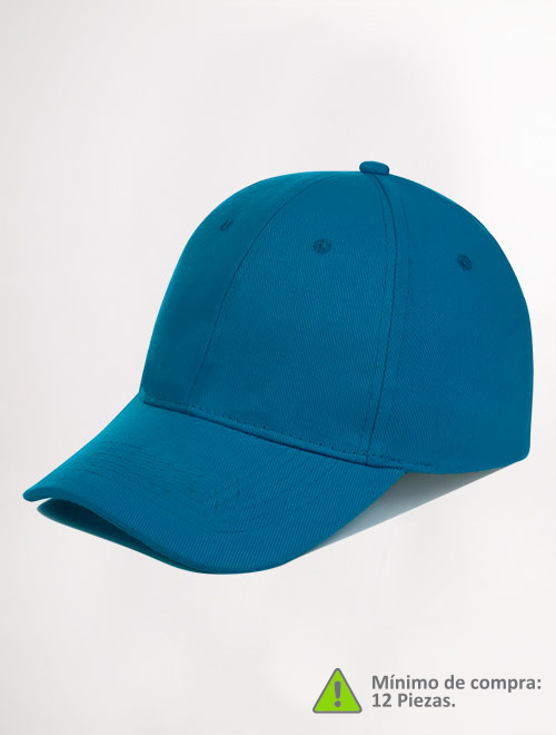 Gorra gabardina premium turquesa