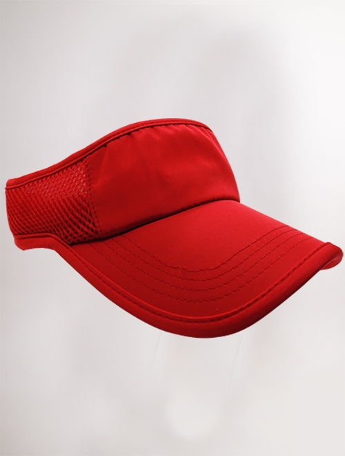 Visera deportiva-roja
